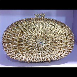 Crystallized Swarovski clutch